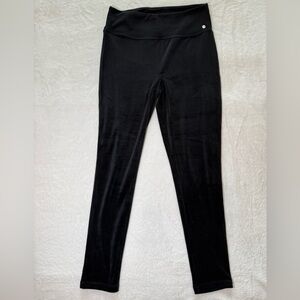 Lilly Pulitzer Velour Legging in “Onyx” - Size: L